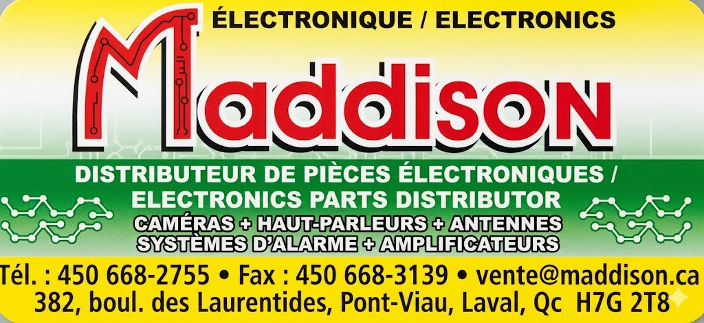 Maddison Électronique Business Card