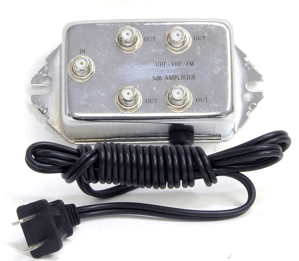 AMPLIFICATEUR DE CÂBLE 110V À 4 SORTIES