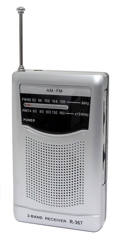 MINI RADIO AM/FM AVEC HAUT-PARLEUR INCORPORÉ