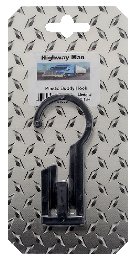 Crochet en plastique avec support à microphone