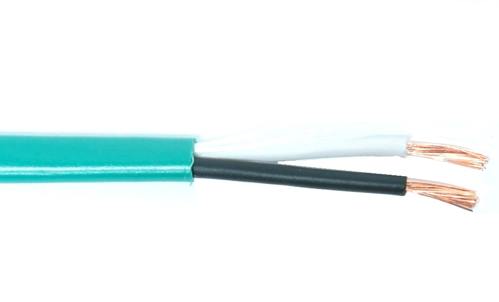 Fil mural pour haut-parleur 2 cond./16 AWG