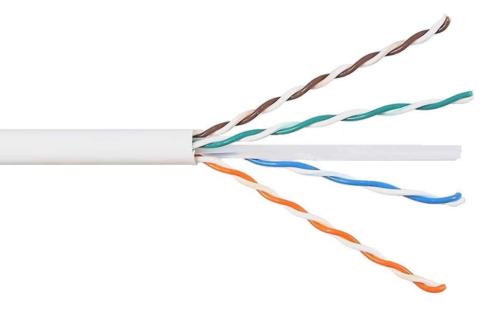 Câble réseau solide CAT-6 CUL FT-6