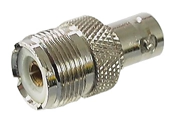 Adaptateur PL-259 (UHF) femelle à BNC femelle