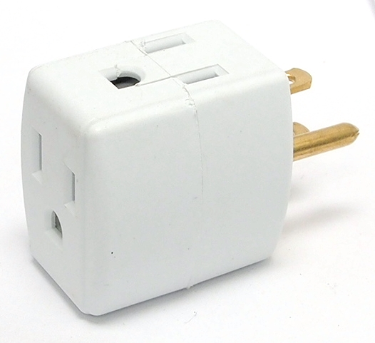 Multiprise adaptateur à 3 côtés