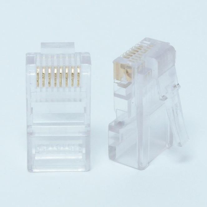 10 Connecteurs RJ-45 pour câble réseau CAT-5