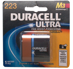 Batterie au lithium CR-P2 (223)