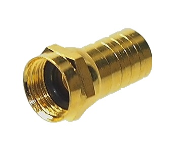 Connecteur F à sertir pour RG-59 avec isolation