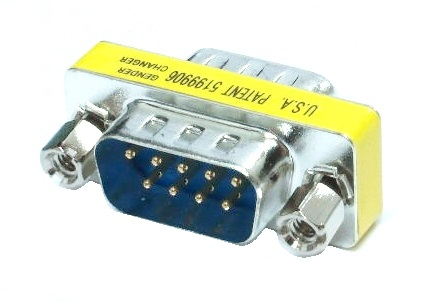 Adaptateur DB-9 mâle à mâle