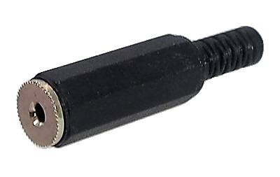 Connecteur 1/16" (2.5mm) femelle mono à souder