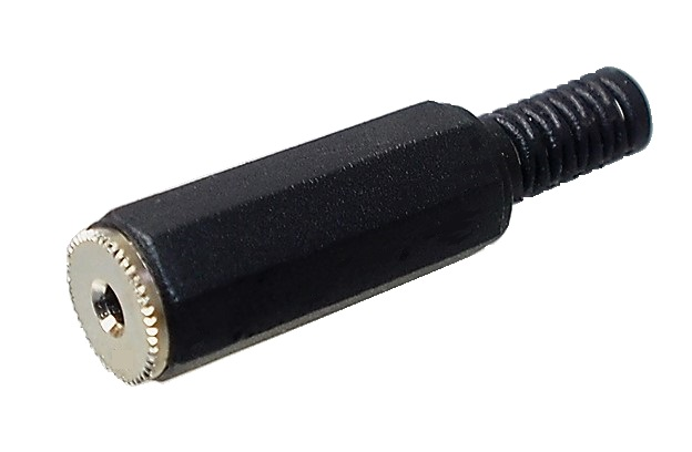 Connecteur 1/16" (2.5mm) femelle stéréo à souder