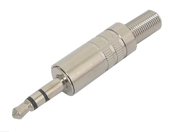 Connecteur 1/8" (3.5mm) mâle stéréo à souder