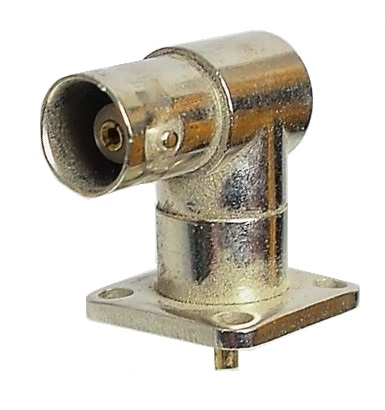 Connecteur BNC châssis femelle 90 degrés