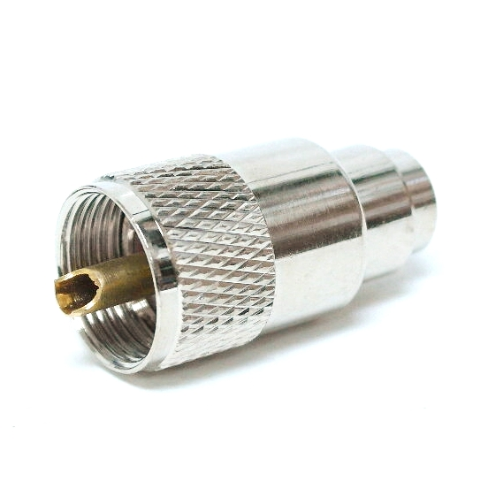 Connecteur PL-259 mâle à souder pour RG-6