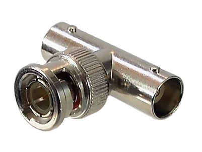 Adaptateur en T pour connecteur BNC