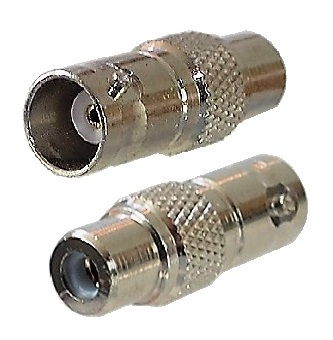 Adaptateur vidéo BNC femelle à RCA femelle