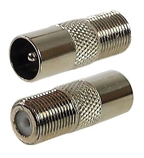 Connecteur PAL mâle à "F" femelle