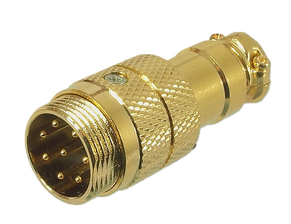 Connecteur mâle à 8 contacts