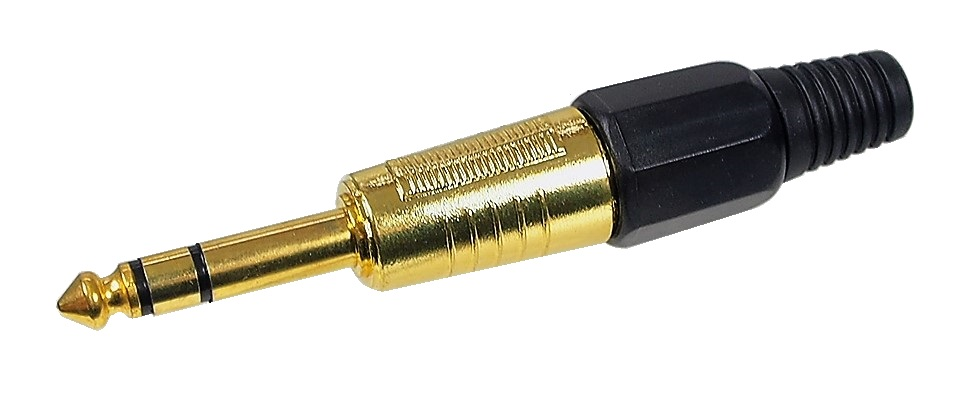 Connecteur 6.3 mm (1/4") mâle stéréo