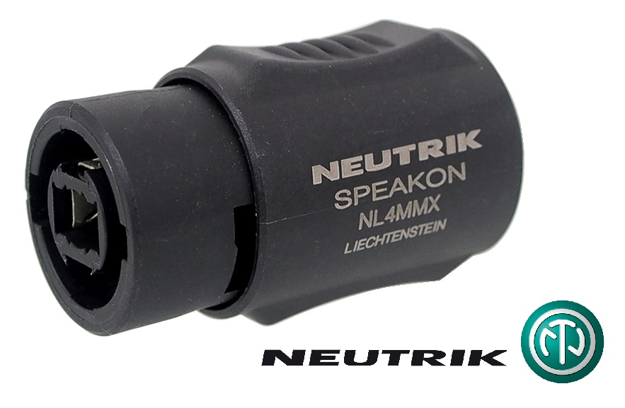 Adaptateur mâle double pour connecteur SPEAKON