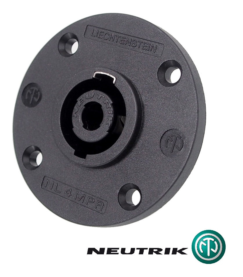 Connecteur SPEAKON mâle châssis 4 pôles