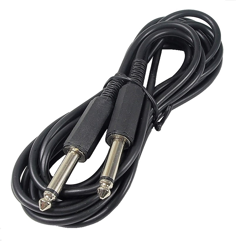 Câble audio 1/4" mono mâle à mâle - 12'