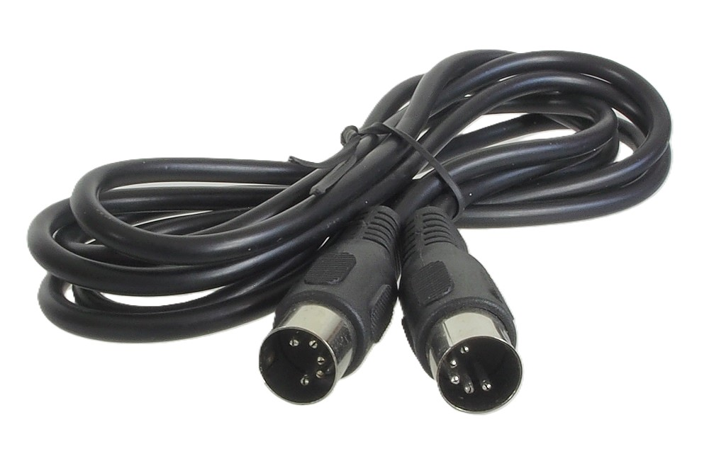Câble DIN  mâle à mâle 5 contacts - 6 pieds