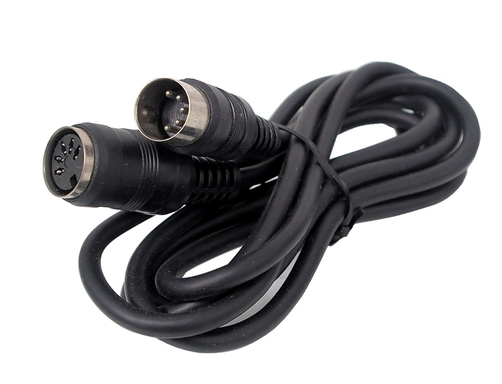 Câble DIN  mâle à femelle 5 contacts - 6 pieds