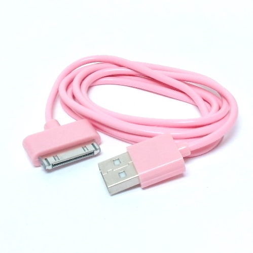 CÂBLE POUR I-PHONE 4 ROSE