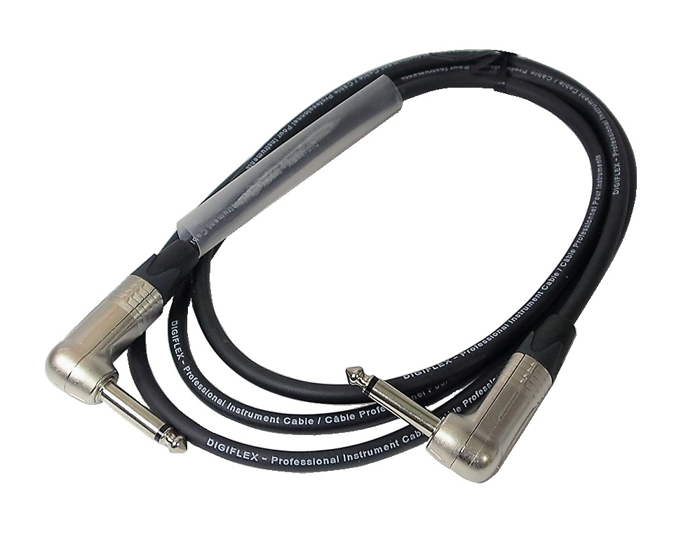Câble Digiflex NGG-6 coudé  1/4" mâle mono - 6'