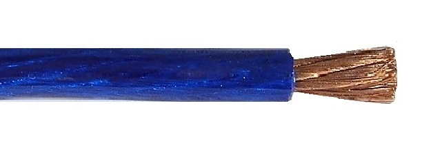 Câble pour amplificateur bleu - 4 AWG