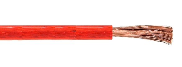 Câble pour amplificateur rouge - 10 AWG