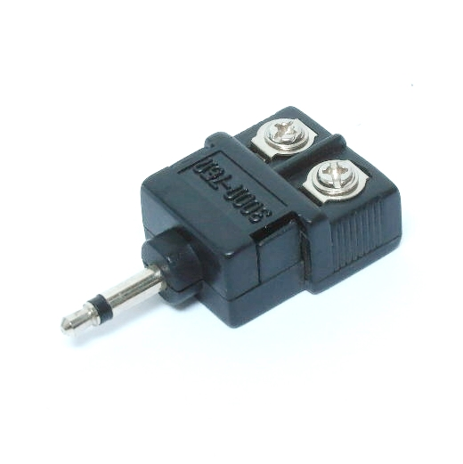 Adaptateur 300Ω à 75Ω avec connecteur 3.5mm mâle