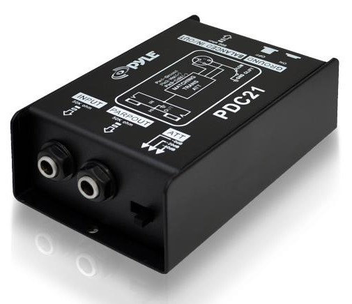 Transmetteur d'impédance (Direct box) PDC21