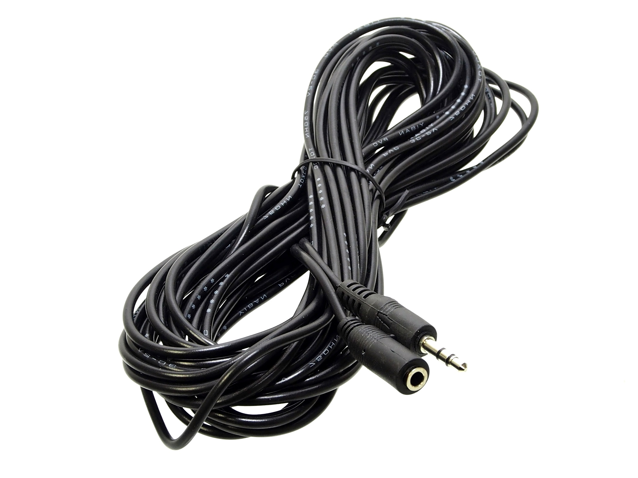 Câble audio stéréo 3.5 mm mâle à femelle - 30'