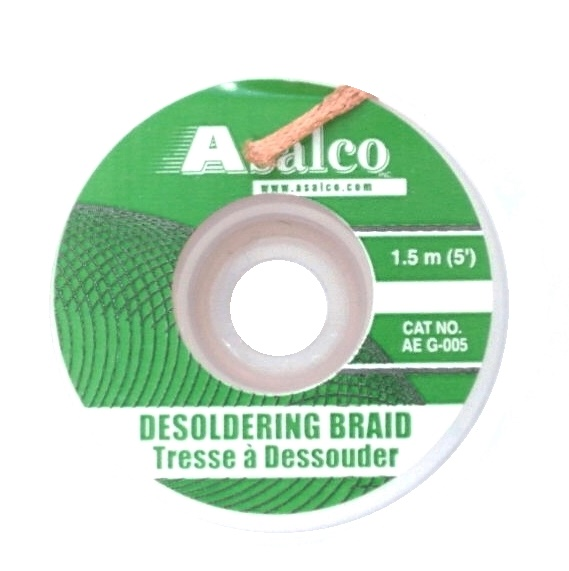 Tresse à dessouder 0.075" - 5'