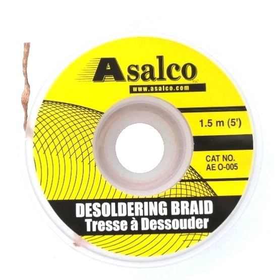 Tresse à dessouder 0.050" - 5'