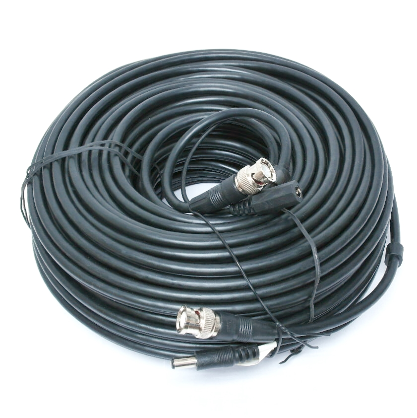 Câble RG-59 /  BNC et câble d'alimentation- 150'