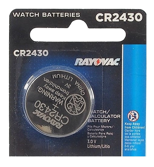 Batterie bouton CR2430 au lithium