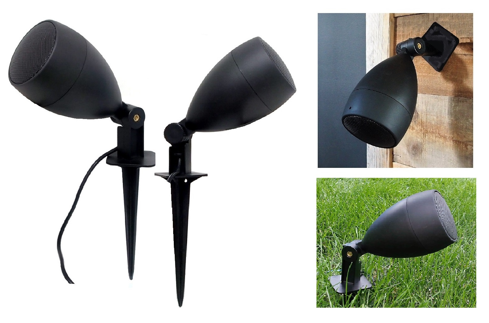 Ensemble de 2 haut-parleurs pour l'extérieur