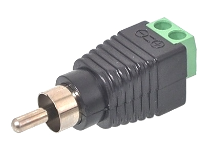 CONNECTEUR RCA MALE SANS SOUDURE