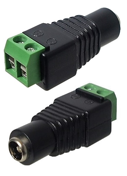 Connecteur DC femelle 2.1 mm sans soudure