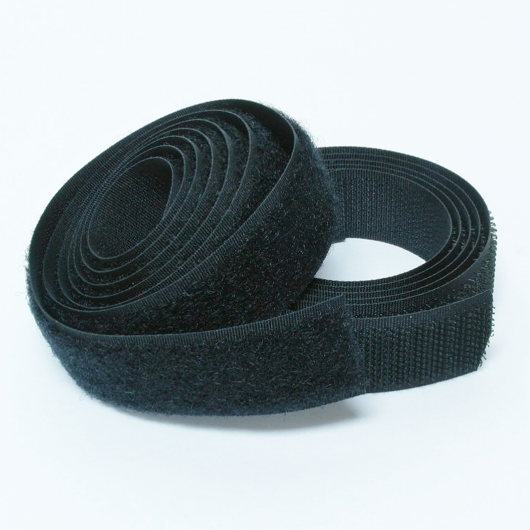 Velcro noir - 25 mètres