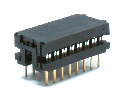 Connecteur IDP 0.1" à 16 contacts pour câble plat