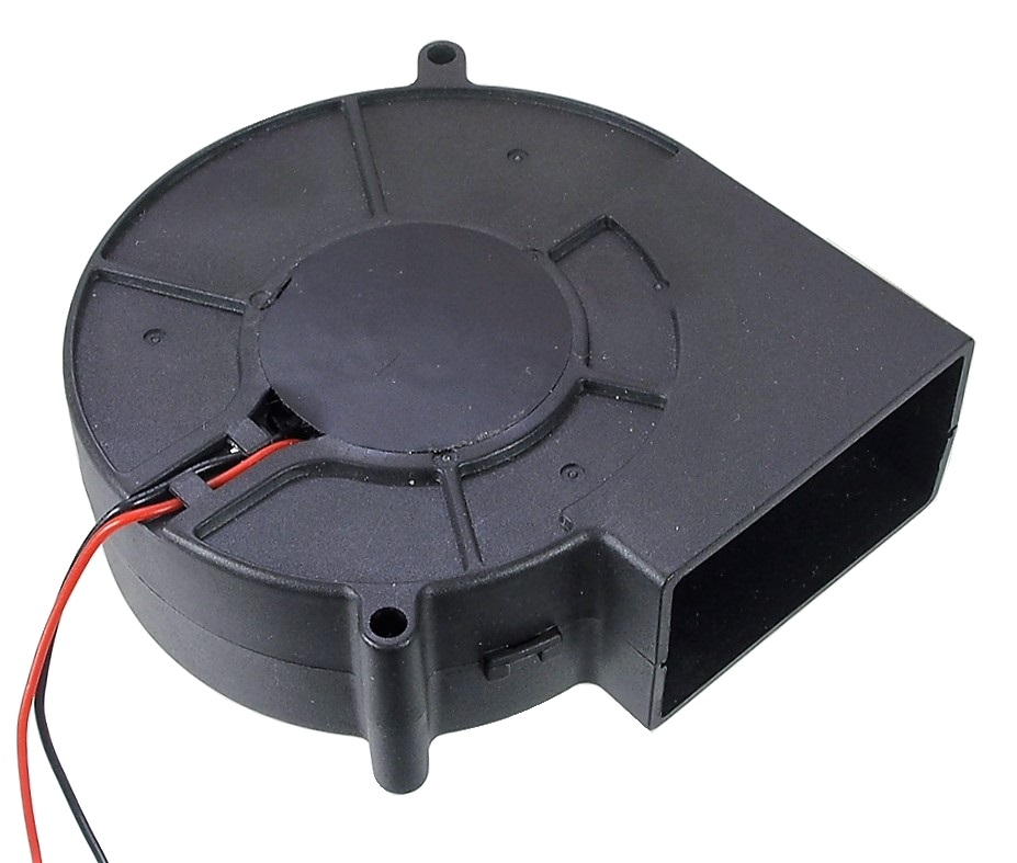 Ventilateur à turbine de 12 VDC - 97 x 94 x 33 mm