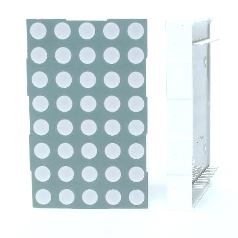 Afficheur matriciel 5 x 8 au DEL