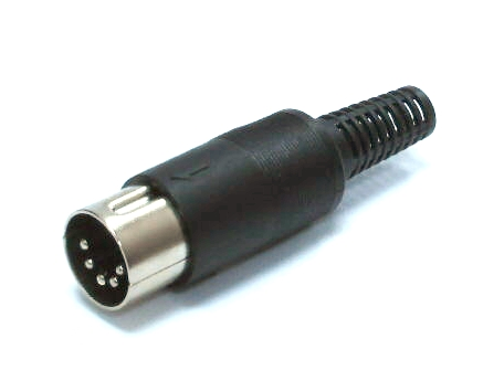 Connecteur DIN mâle 5 contacts