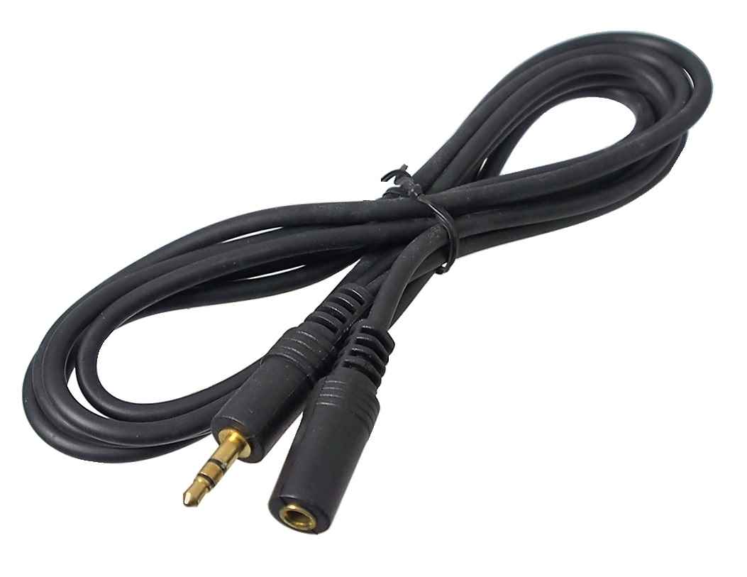 Câble audio stéréo 3.5 mm mâle à femelle - 6 pieds