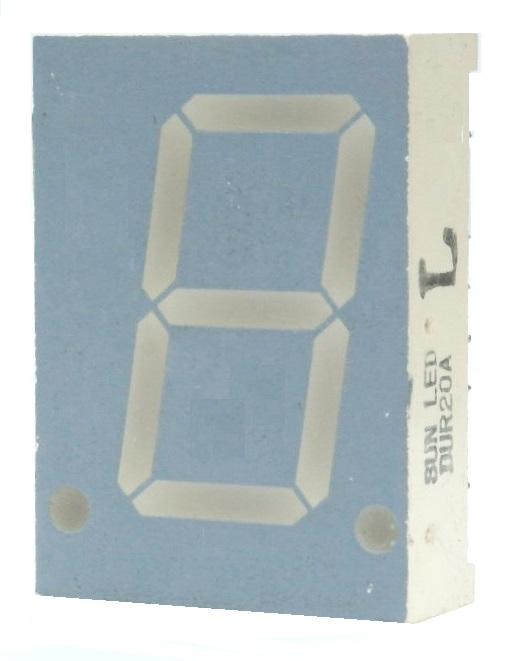 Afficheur 7 segments au DEL