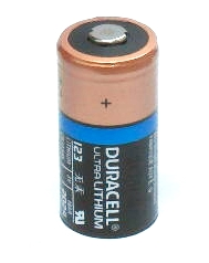 Batterie au lithium CR123 Duracell