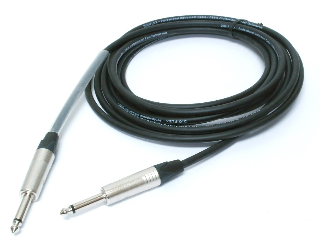 Câble audio Digiflex 6.3mm (1/4")  mono - 15 pieds